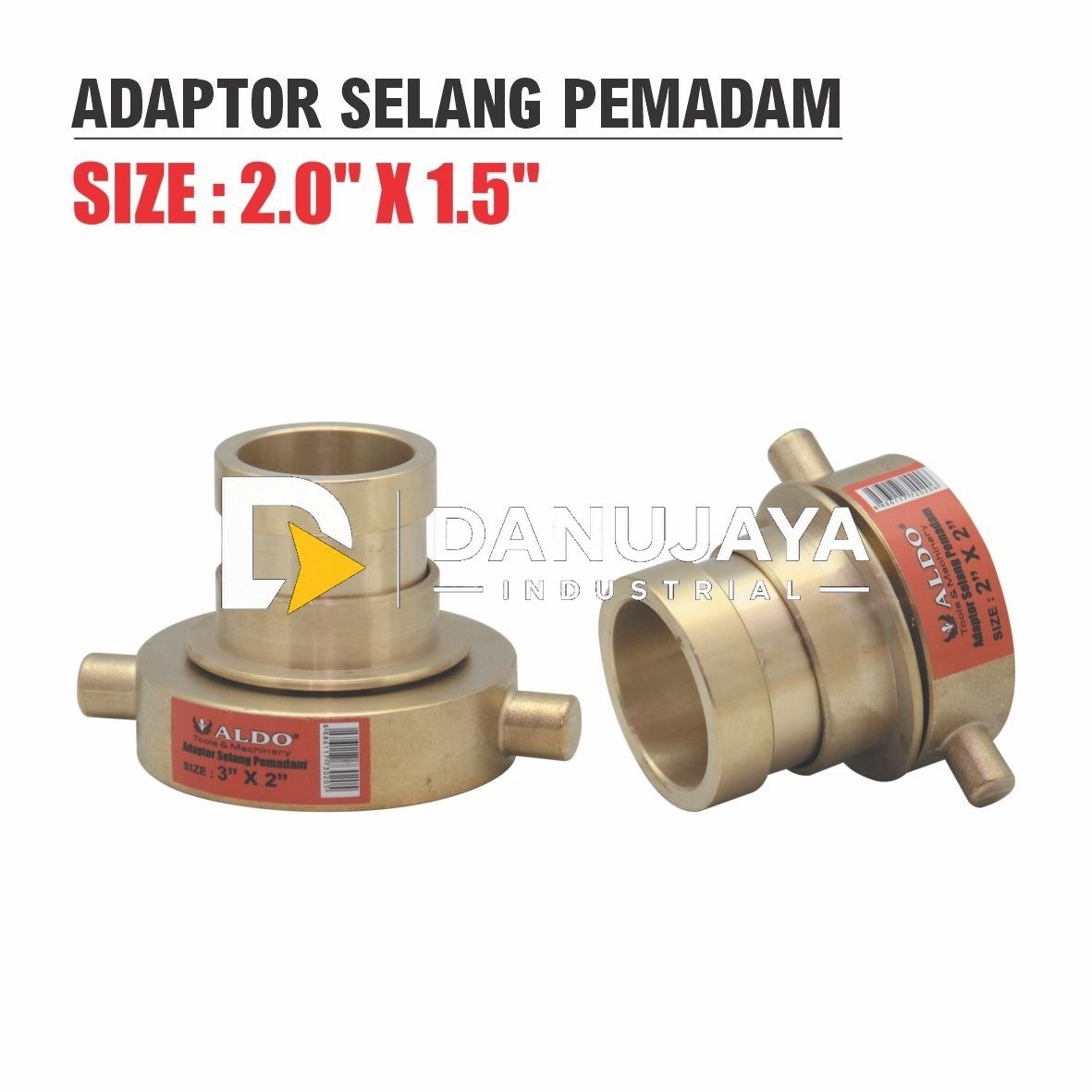 ADAPTOR SELANG PEMADAM / BRASS ADAPTOR BSP / FIRE ADAPTOR PEMADAM MERK ALDO