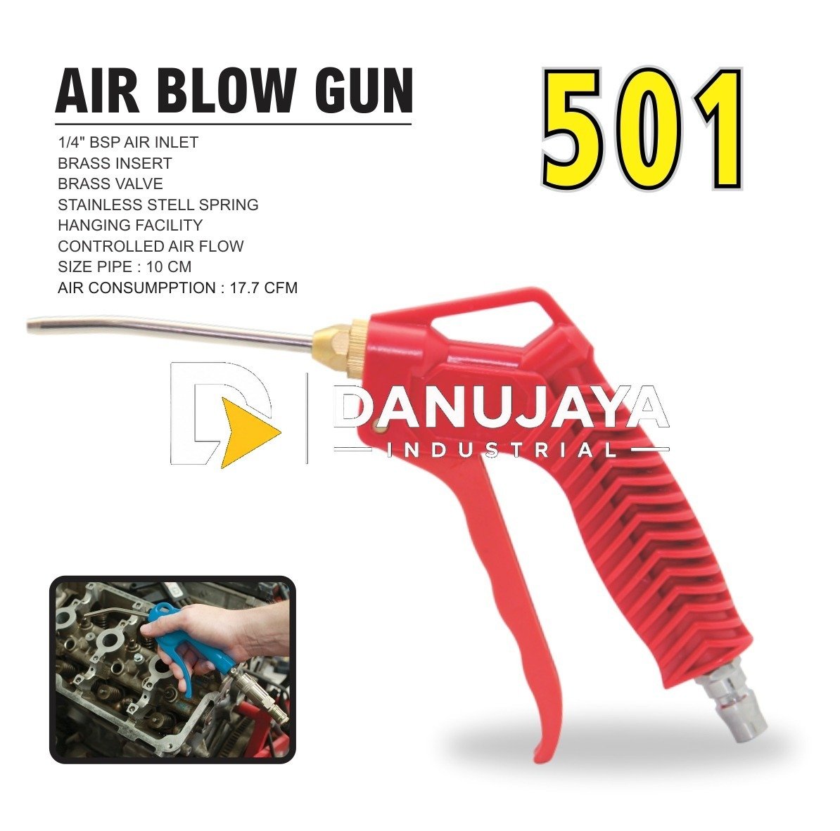 AIR BLOW GUN / ALAT SEMPROTAN ANGIN TYPE : 501 ALDO