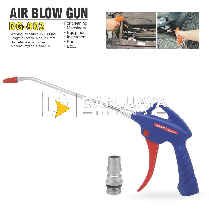 AIR BLOW GUN DG- 902/ AIR DUSTER / SEMPROTAN ANGIN MERK ALDO