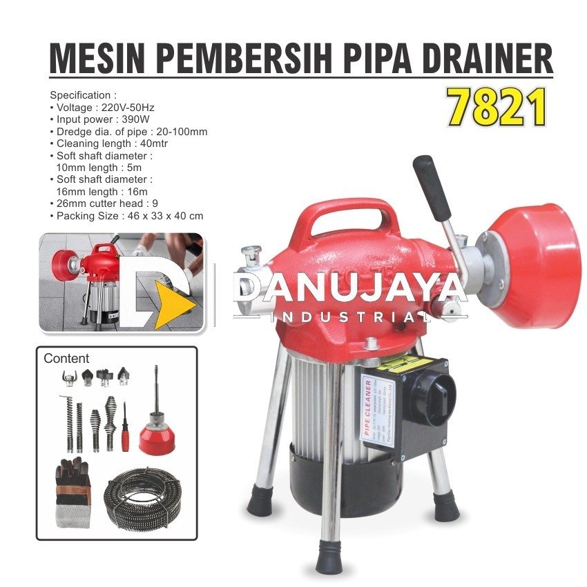 Alat pembersih pipa / Pipa drainer type: 2005 merk aldo