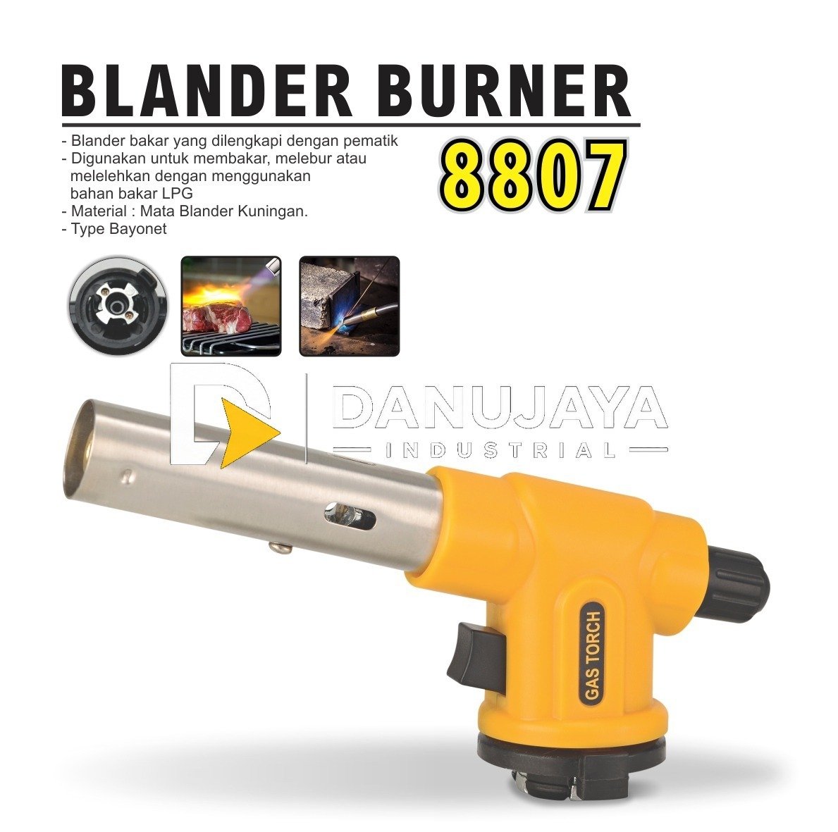 BLANDER BURNER 8807 MERK ALDO