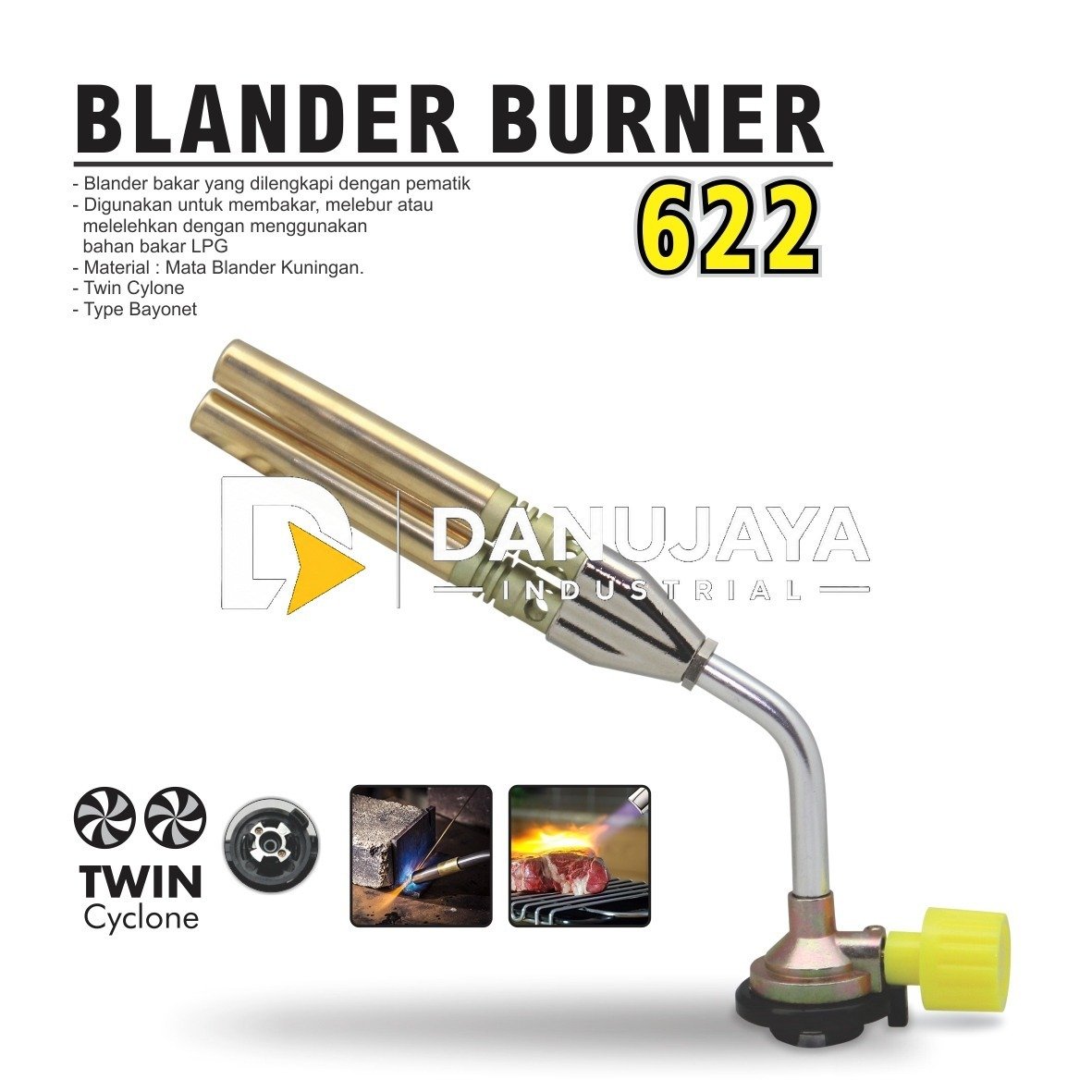 BLANDER BURNER / GAS TORCH ALDO TYPE 622