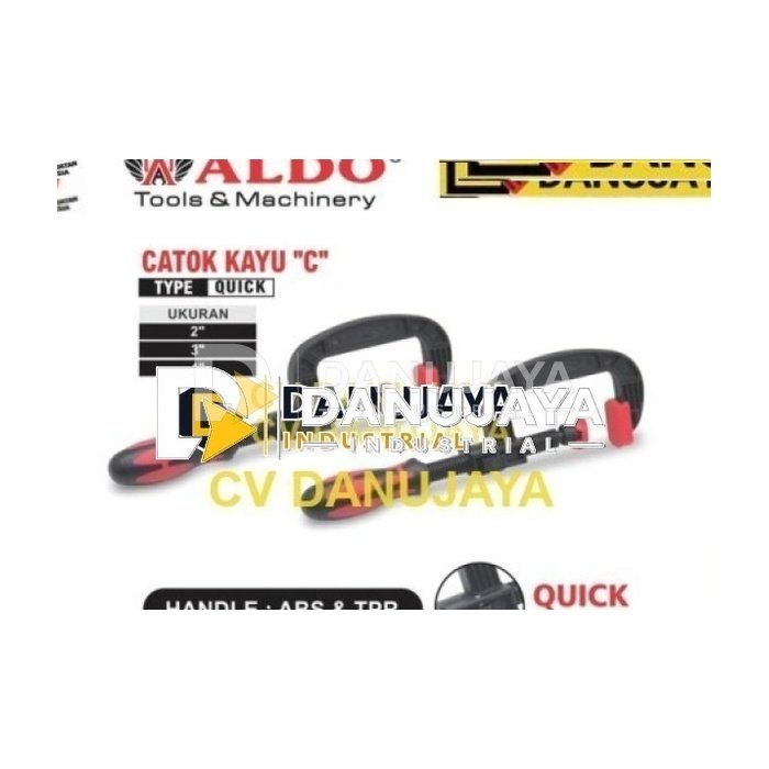 CATOK KAYU "C" TYPE QUICK MERK ALDO