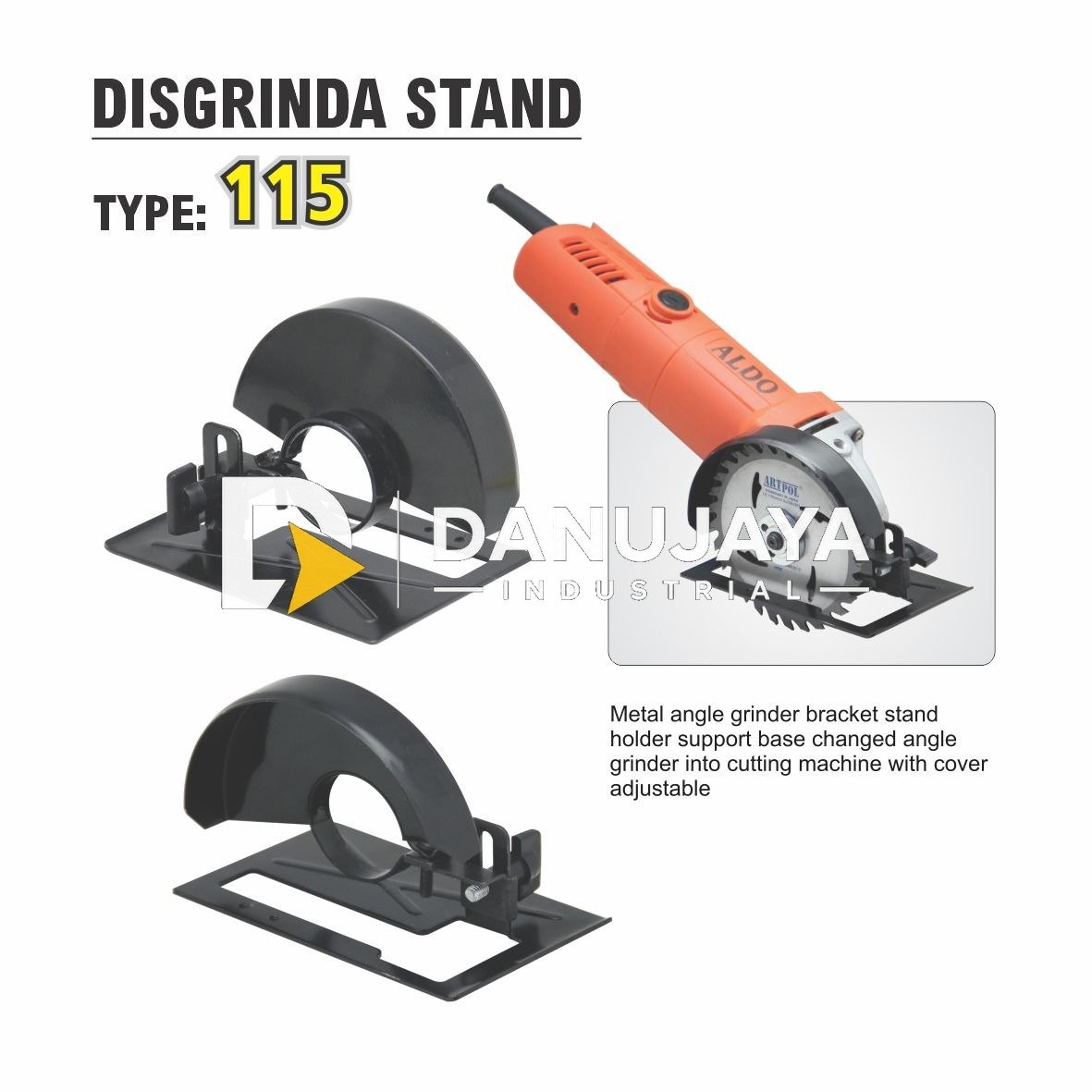 Chain Saw Adaptor Gurindra / Chain Saw Stand 11.5"Gear Type 515 Aldo
