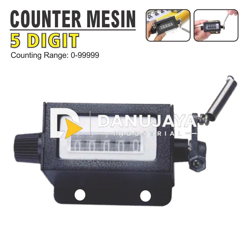 COUNTER MESIN 6 DIGIT MERK ALDO