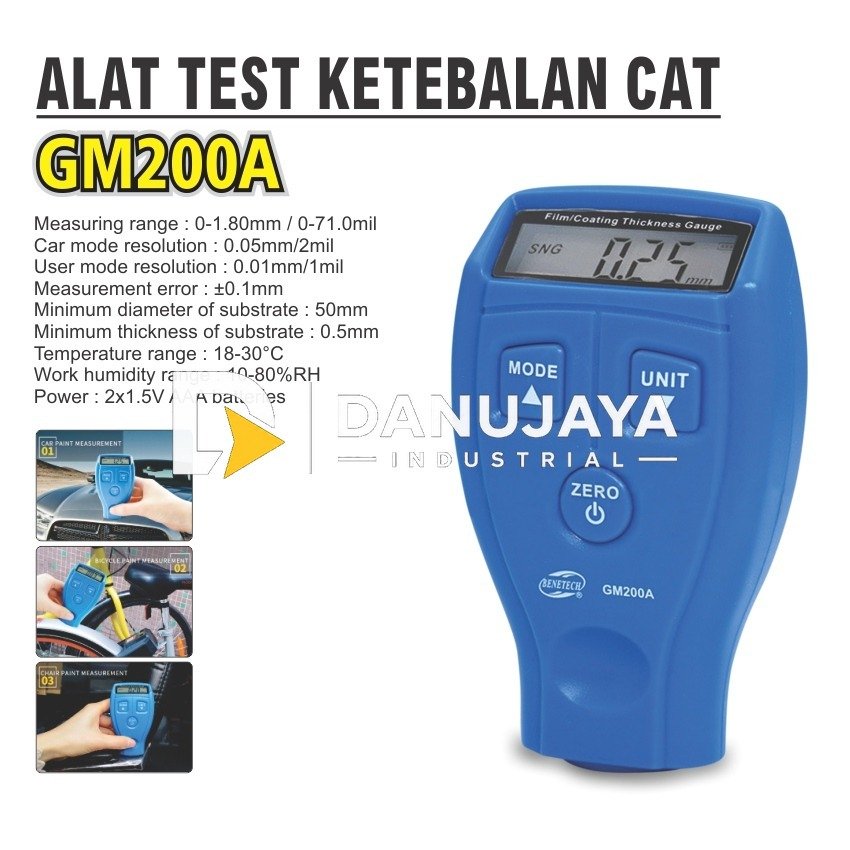 DIAL GAUGE / ALAT UKUR KETEBALAN MERK ALDO