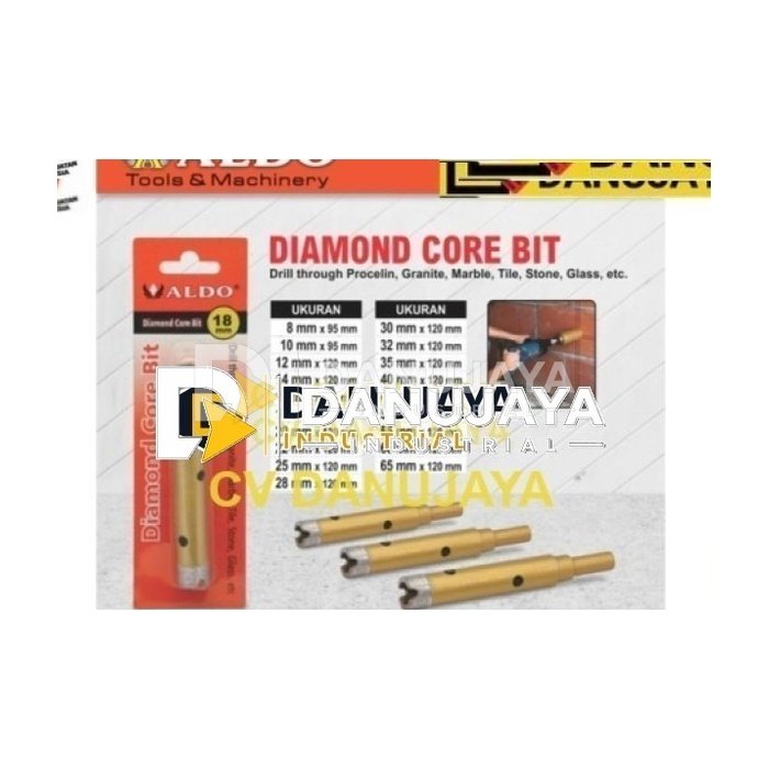 DIAMOND CORE BIT / MATA BOR GRANIT MARMER MERK ALDO