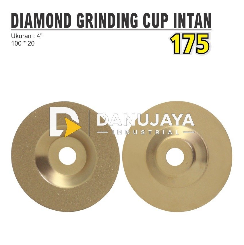 DIAMOND GRINDING CUP INTAN 4 INCH TYPE DGC-175