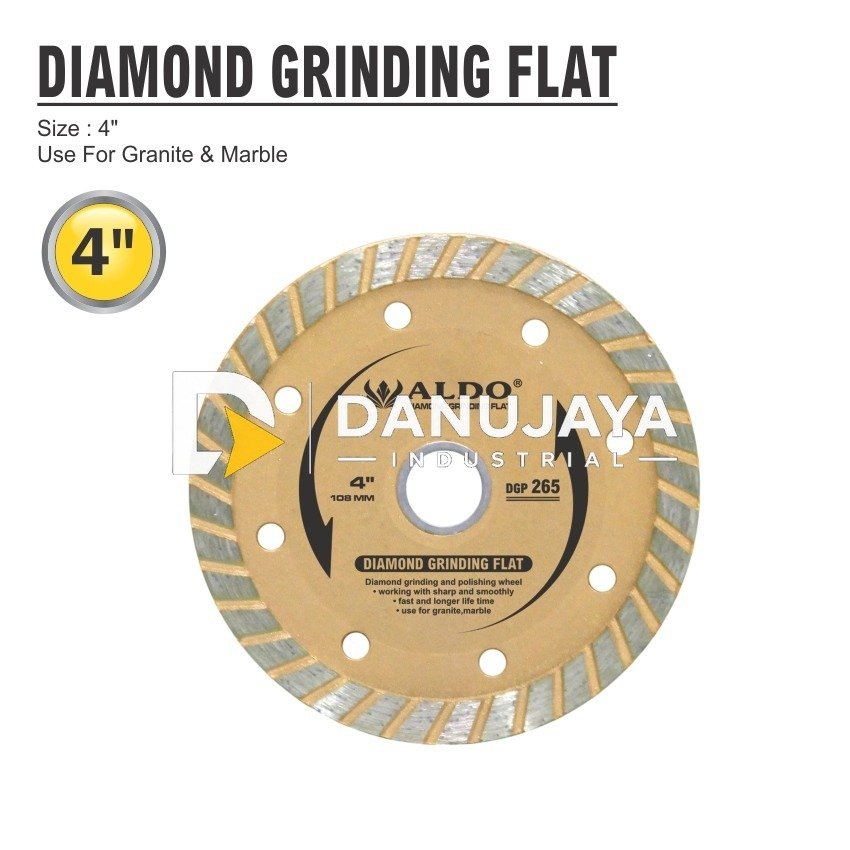 DIAMOND GRINDING FLAT 4 INCH