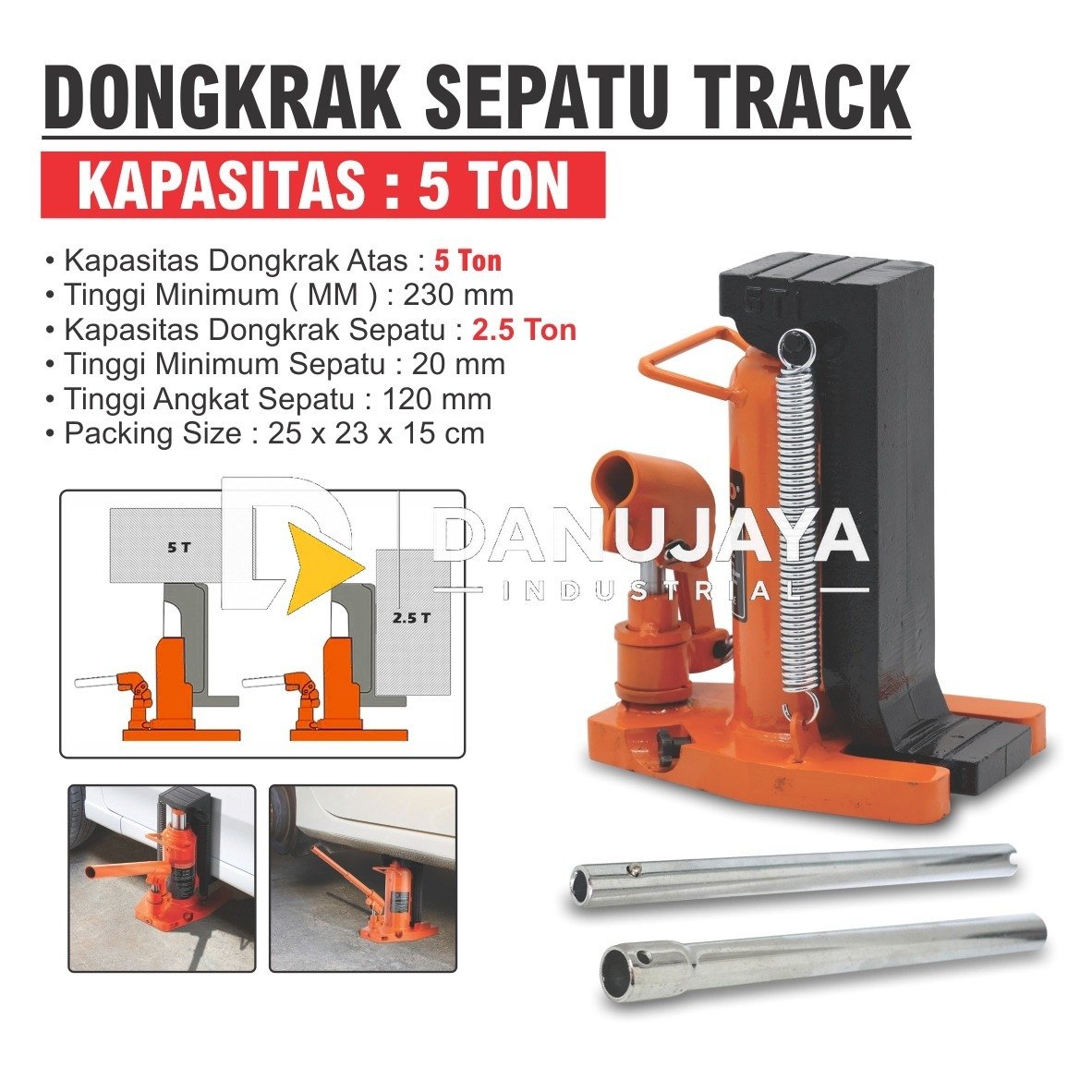 DONGKRAK BUAYA 3 TON ALDO