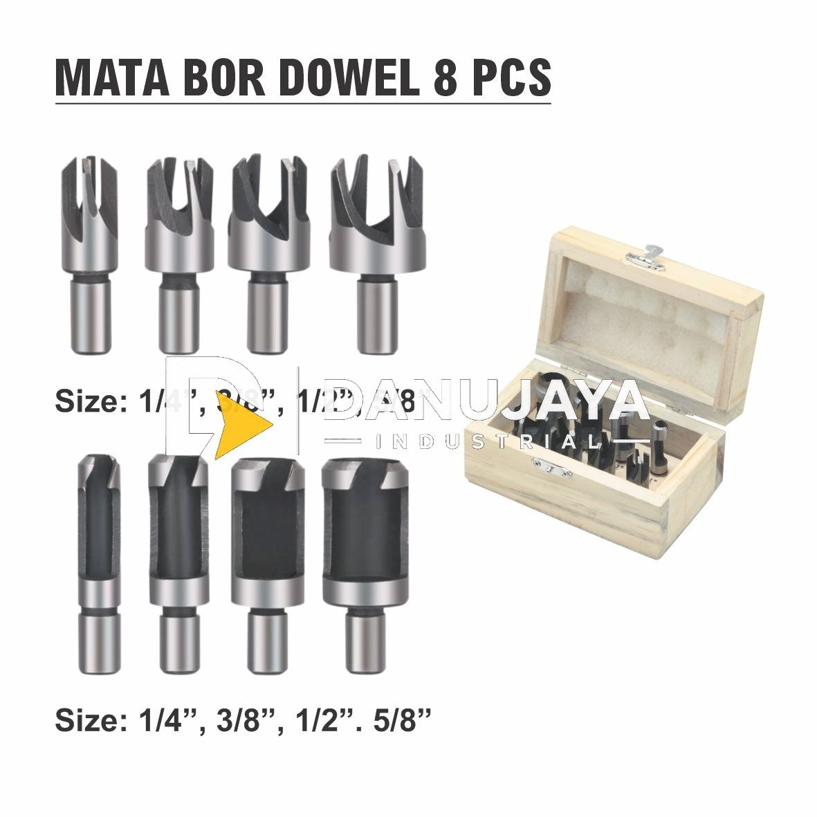 DOWEL PIN KAYU / DOWEL PEN /PAKU KAYU / DOWEL KAYU ALDO