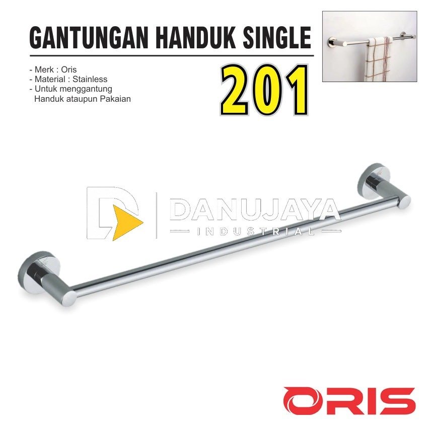 GANTUNGAN HANDUK SINGLE / TUNGGAL MERK ORIS