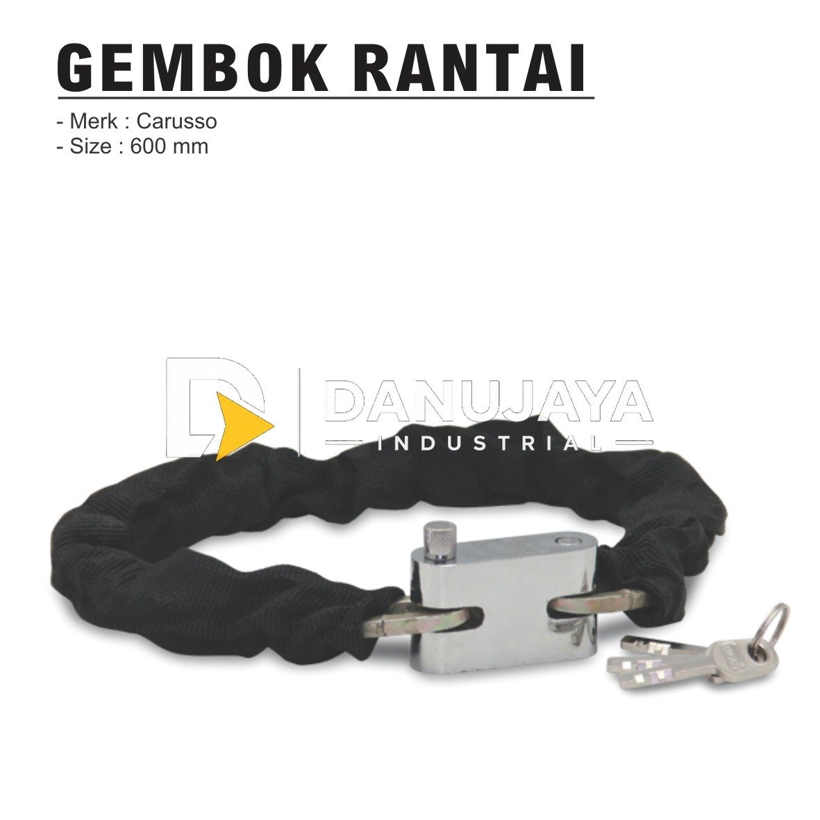 GEMBOK RANTAI / CHAINLOCK MERK CARUSSO