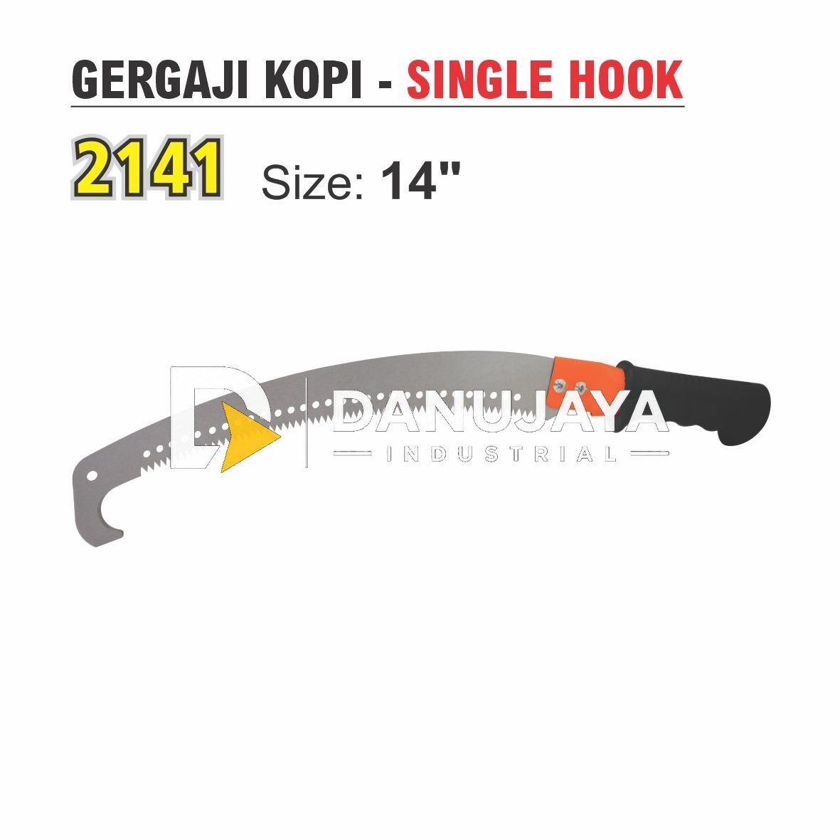 GERGAJI KOPI 14" SATU PISAU 2141 MERK ALDO