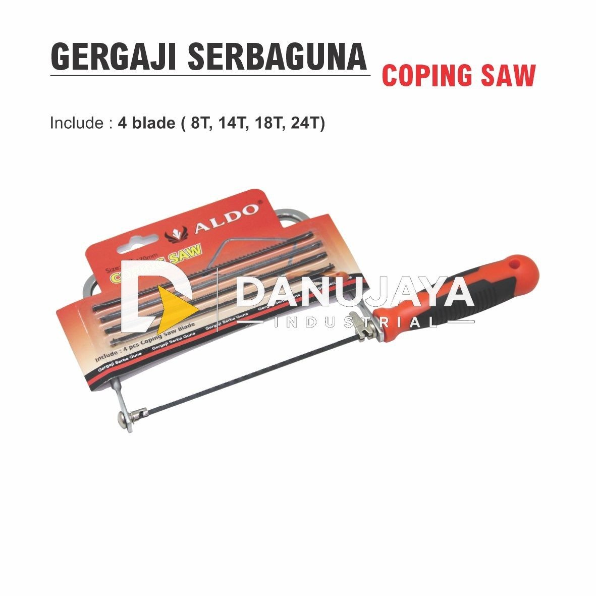 GERGAJI SERBAGUNA 2107 / COPING SAW MERK ALDO