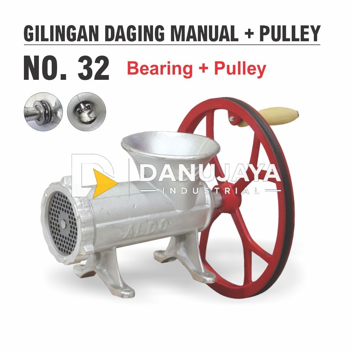 GILINGAN DAGING MANUAL + PULLY # 32