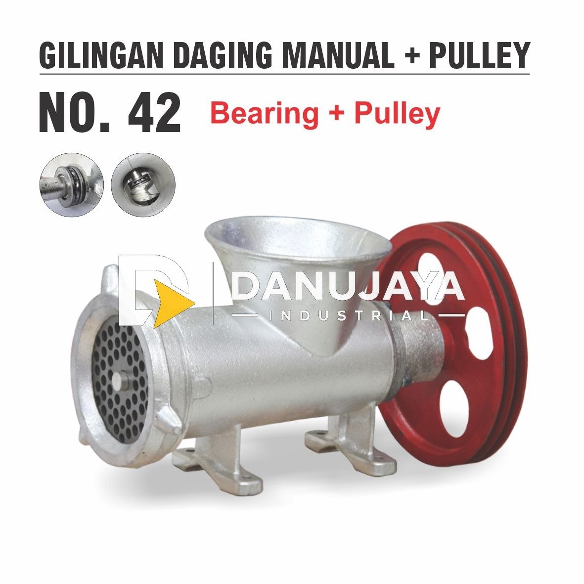 GILINGAN DAGING MANUAL + PULLY # 42 ALDO