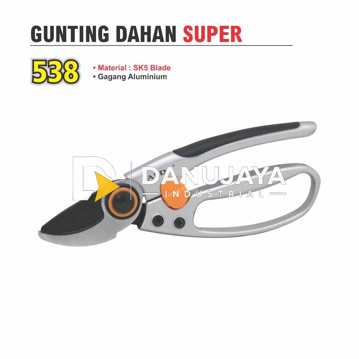 GUNTING DAHAN SUPER GAGANG ALUMINIUM TYPE 538