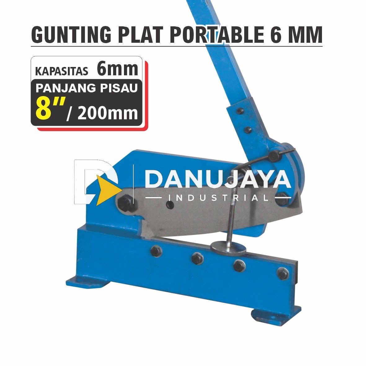 GUNTING PLAT PORTABLE 6 MM UKURAN 6" ALDO