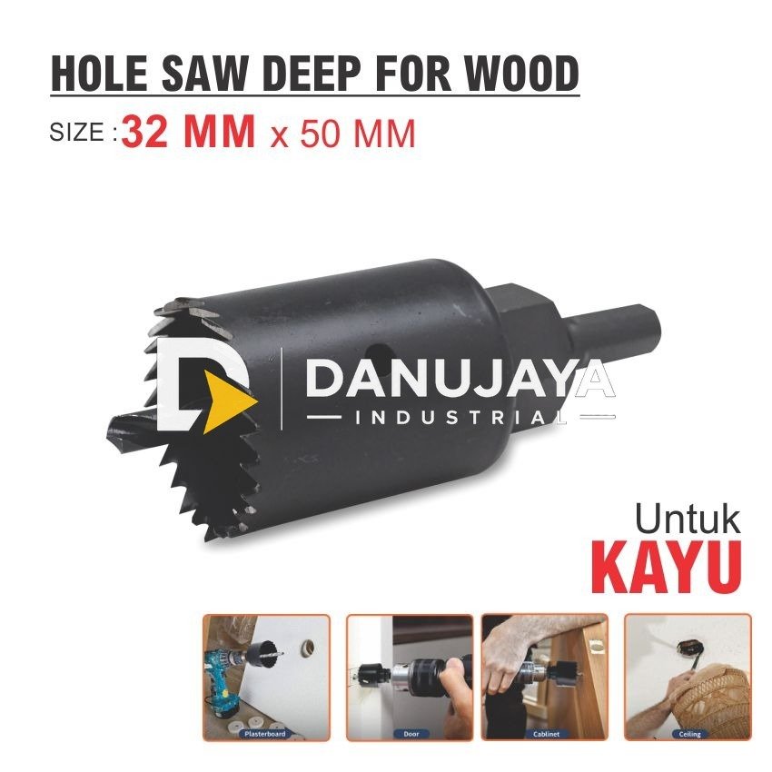 Hole Saw TCT For Steel Aldo 13 - 32 mm