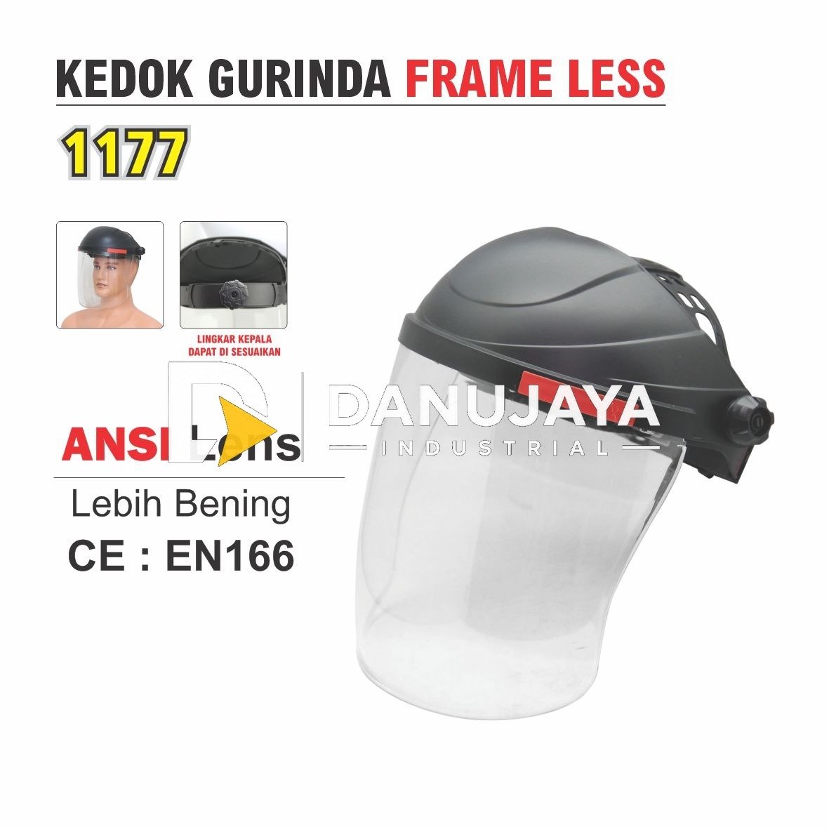 KEDOK GURINDA FRAME LESS 1177 / SAFE MASK FRAME LESS MERK ALDO