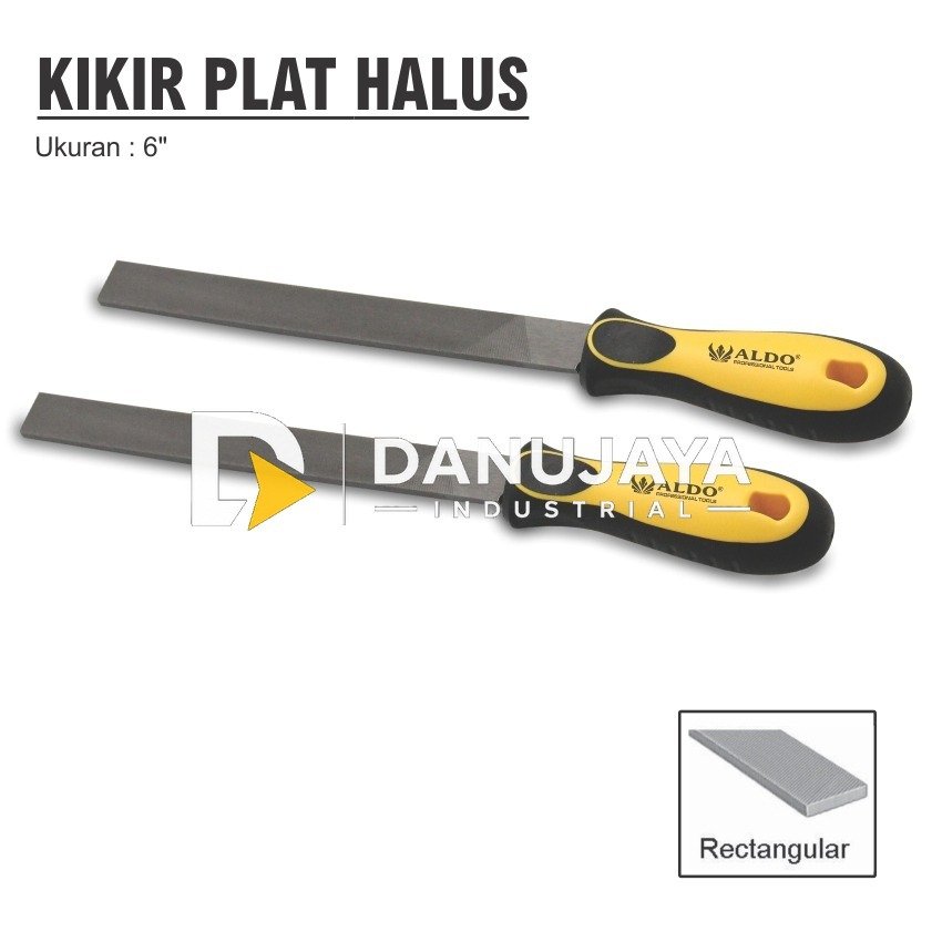 KIKIR PLAT HALUS MERK ALDO