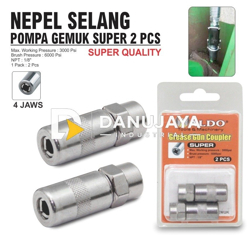 KUNCI NEPEL POMPA GEMUK MERK ALDO