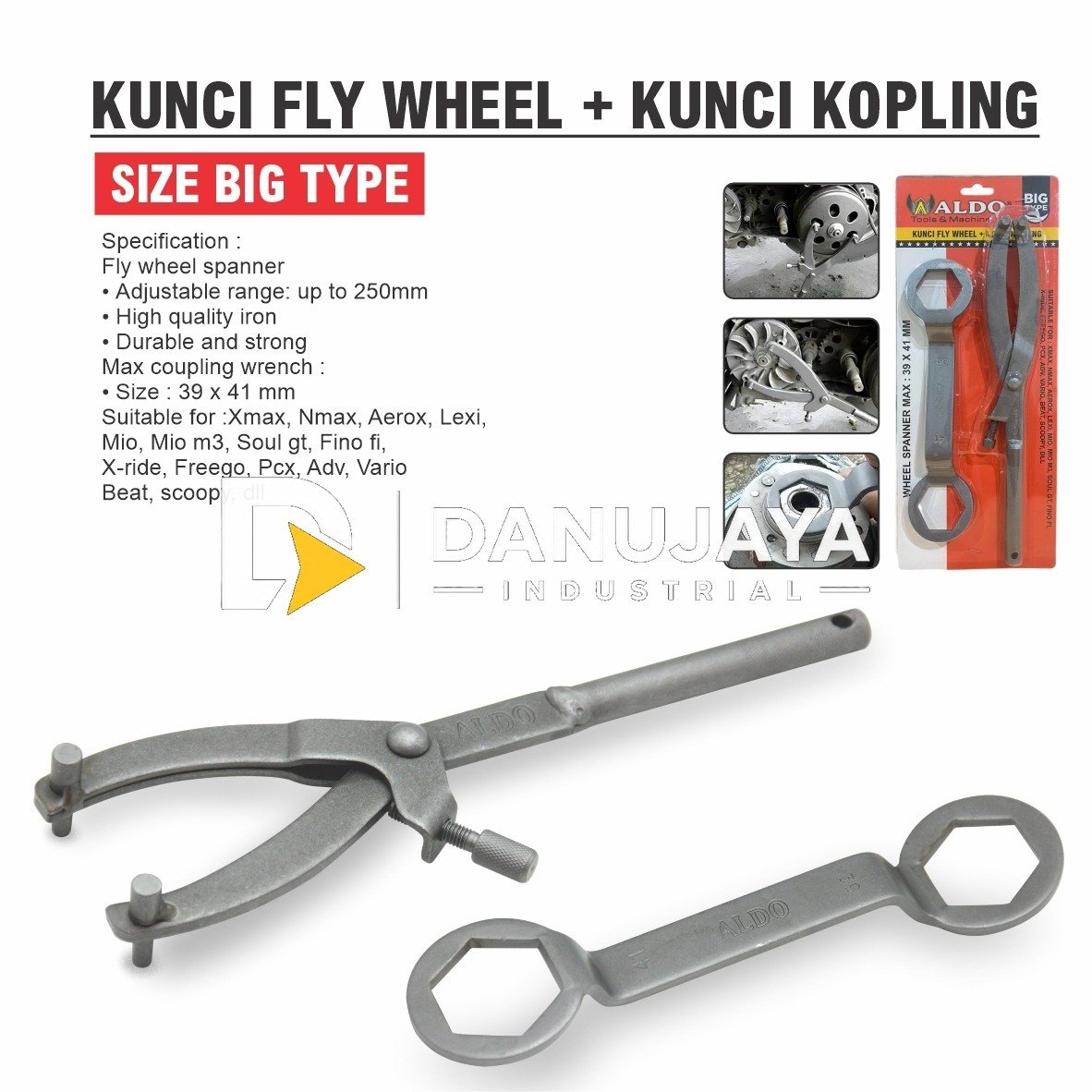 KUNCI PERKAKAS SET / TOOL KIT SET / TOOL BOX MECHANIC TOOL 86 PCS 3086