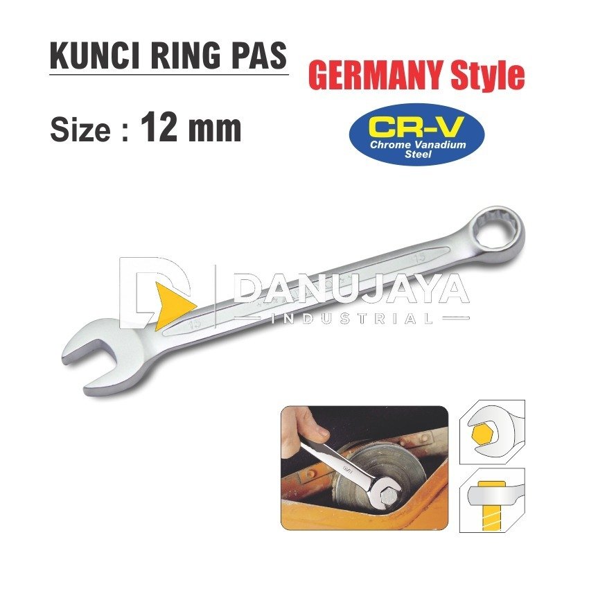 KUNCI RING GERMANY STYLE (isi 12) MERK ALDO