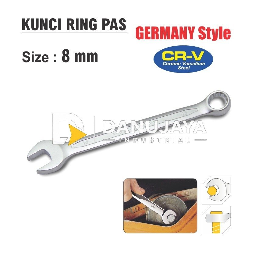 KUNCI RING GERMANY STYLE (isi 6)