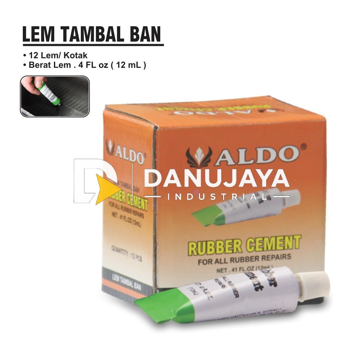 LEM TAMBAL BAN 12 ML - ALDO