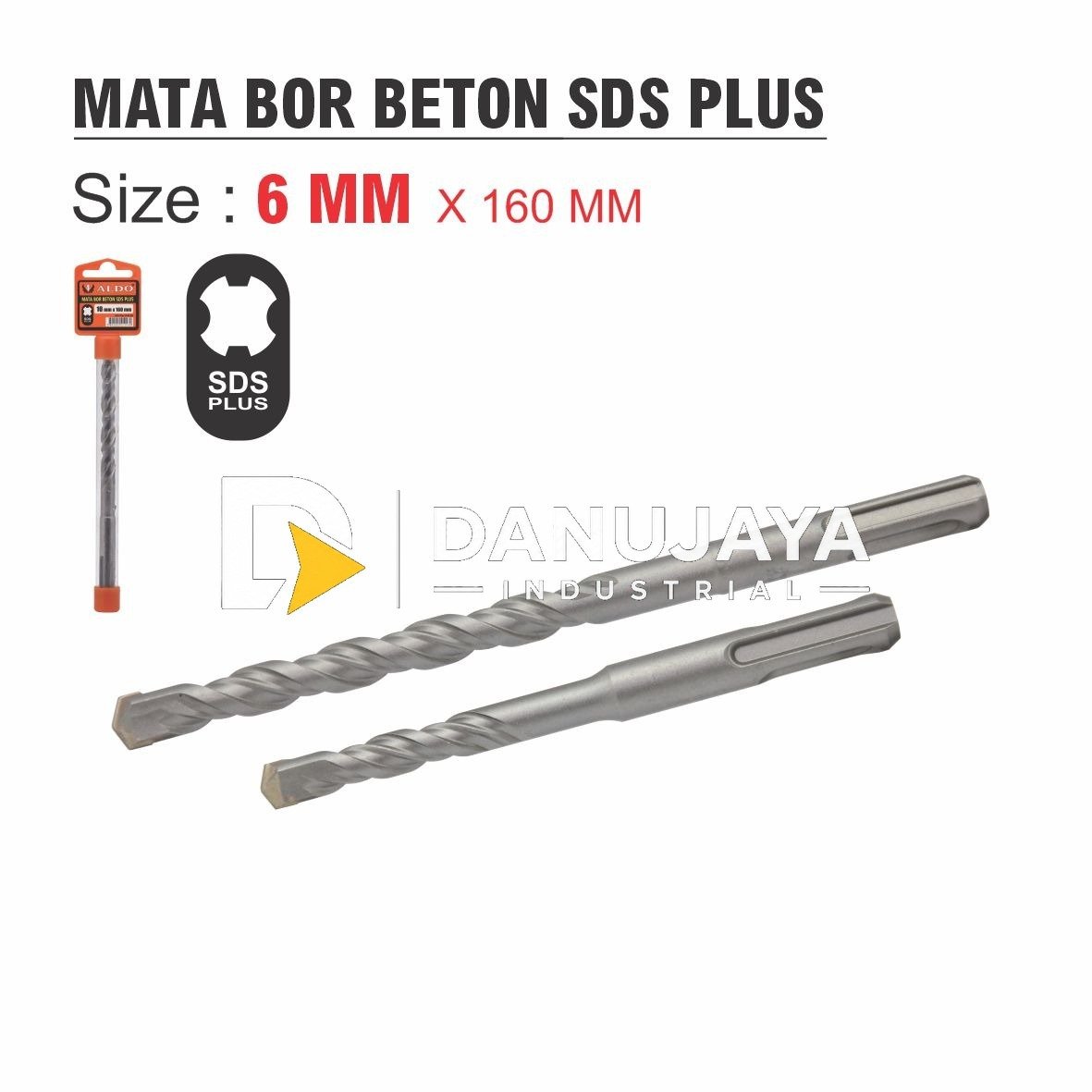 MATA BOR BLACK COBALT UKURAN 8.0 - 16.0 MM MERK ALDO