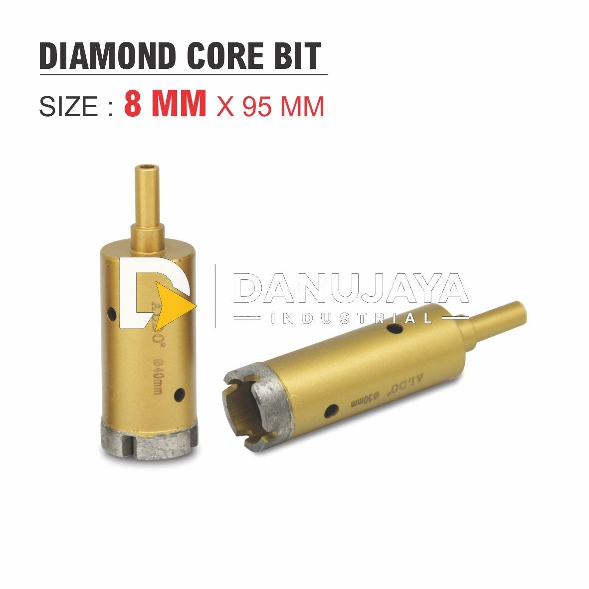 MATA BOR CORING / DIAMOND CORE BIT UKURAN 5" SEGMENT MERK ALDO