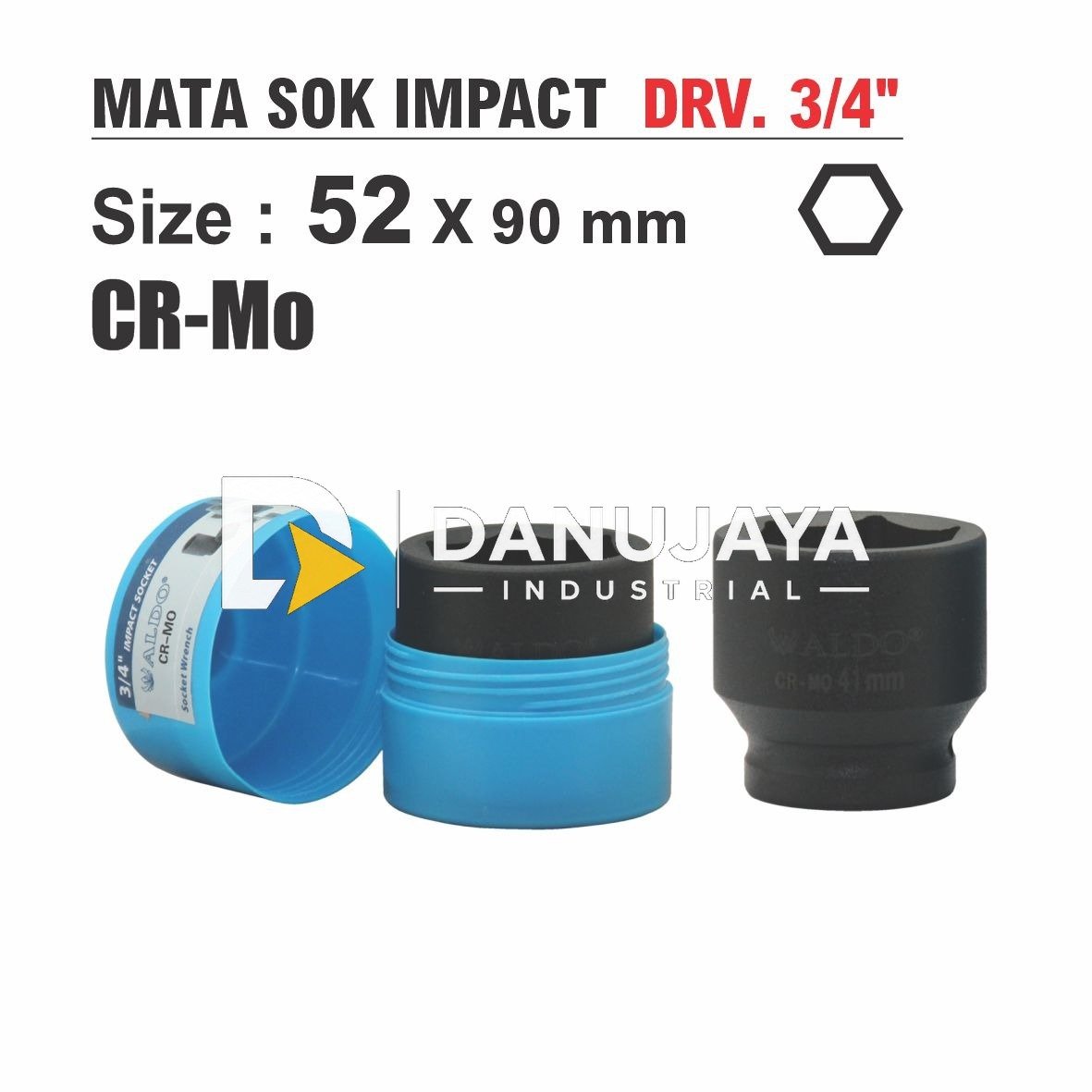 Mata Pasrah Kauto 52 mm Merk Aldo