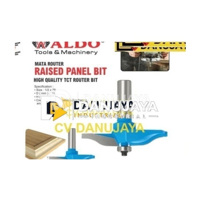 MATA ROUTER RAISED PANEL BIT MERK ALDO