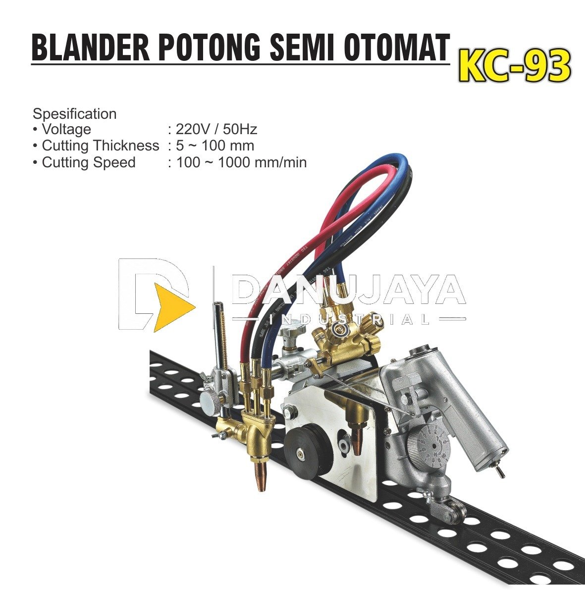 MESIN BLANDER POTONG KC-93 / GAS CUTTING MACHINE MERK ALDO
