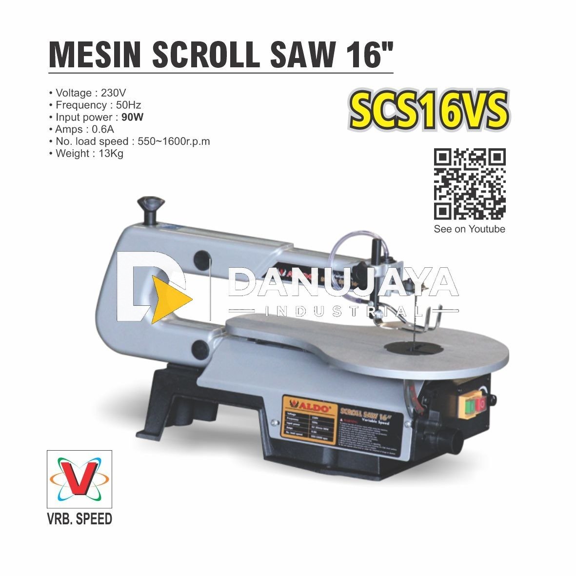 MESIN VIBRATOR GX-16 ALDO + RANGKA + SELANG 4 MTR MERK ALDO