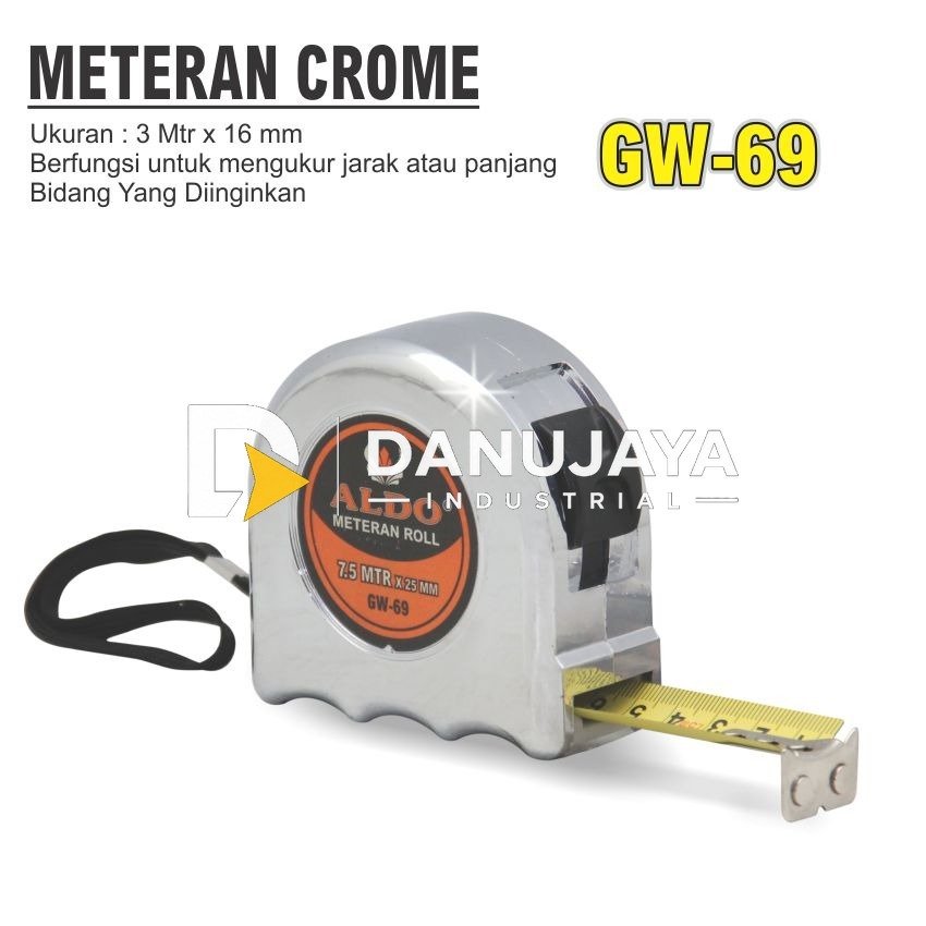 METERAN CROME ALDO TYPE GW-69