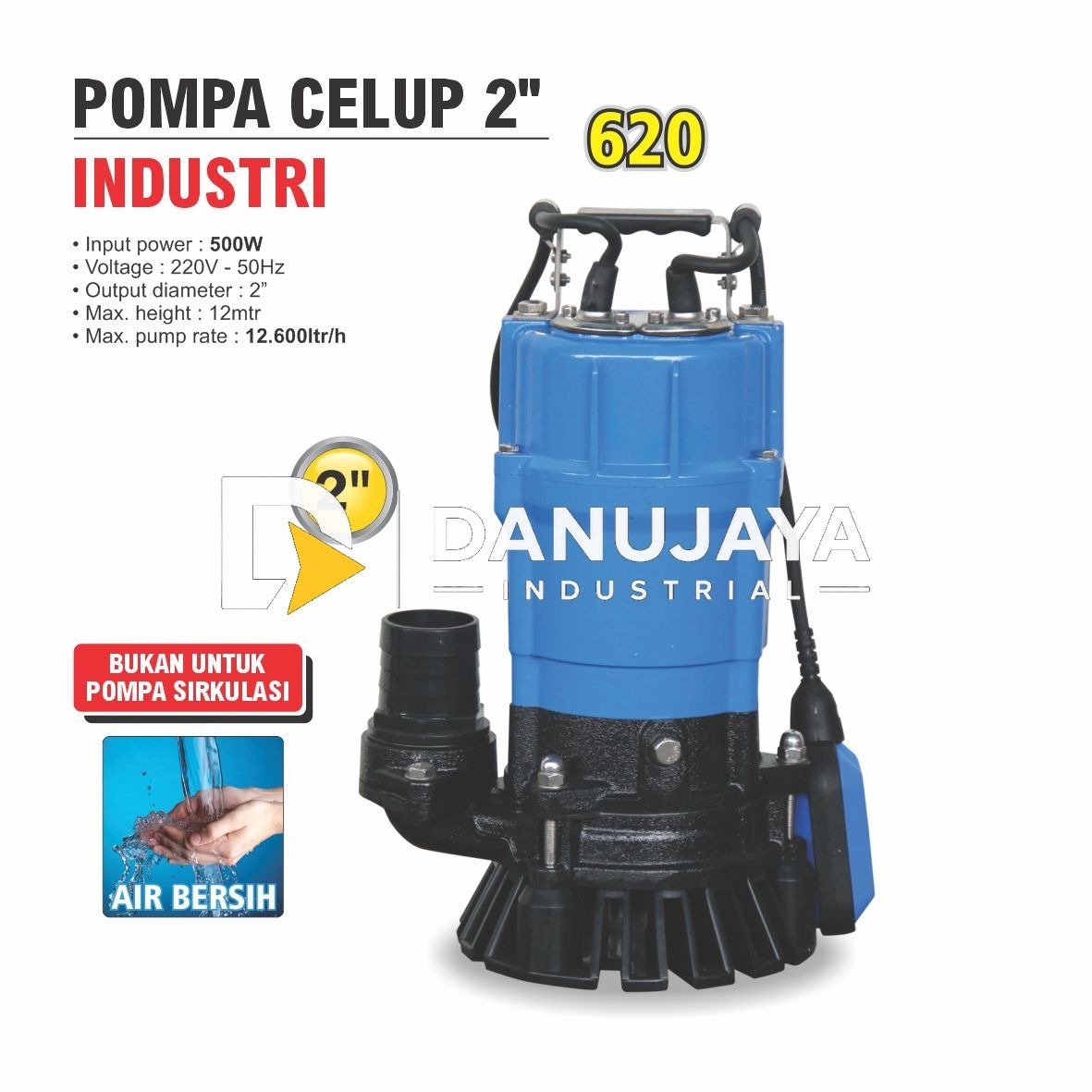 POMPA CELUP CAST IRON 6" PC-896 / CAST IRON SUBMERSIBLE PUMP MER KALDO