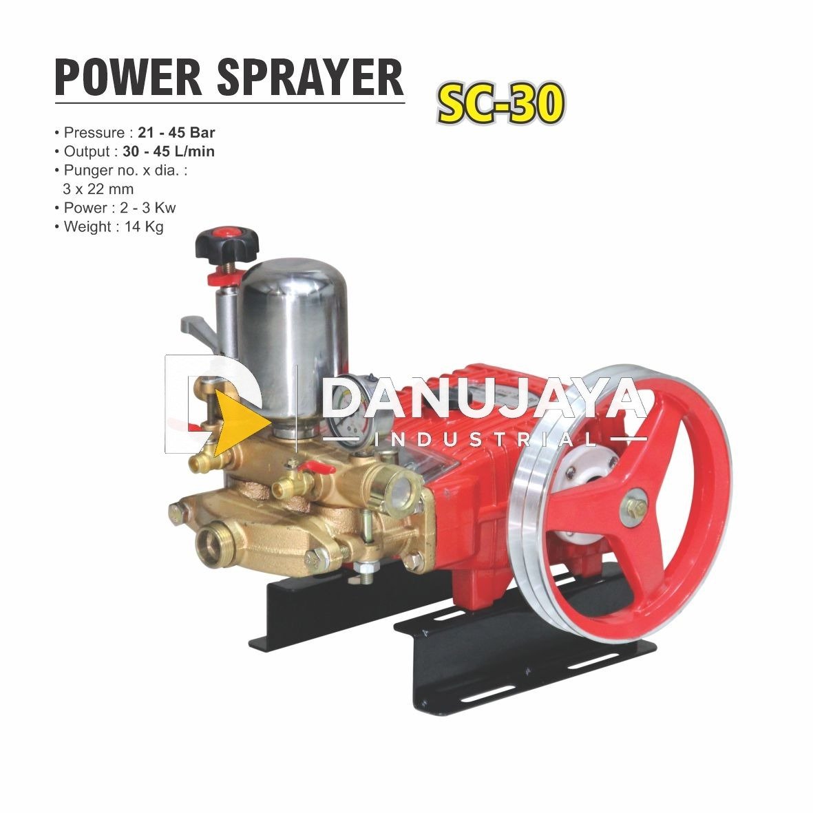 POWER SPRAYER SC-30 / MESIN SPRAYER / MESIN CUCI STEAM & SEMPROT ALDO
