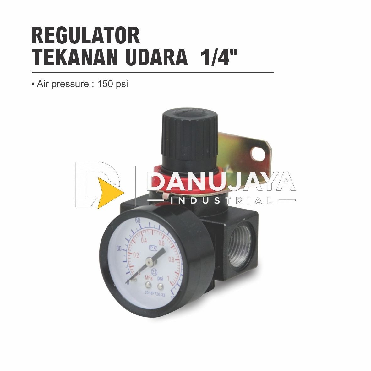 REGULATOR TEKANAN UDARA 1/4" - AR-2500 / AIR PRESSURE REGULATOR ALDO