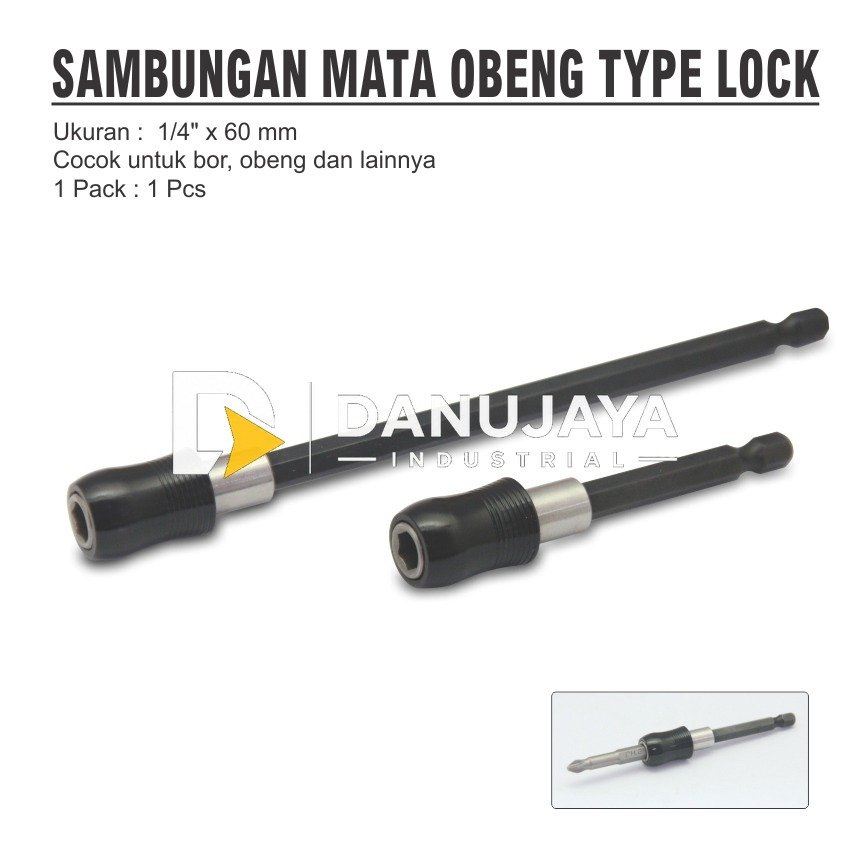 Sambungan Mata Obeng Type Lock Merk Aldo