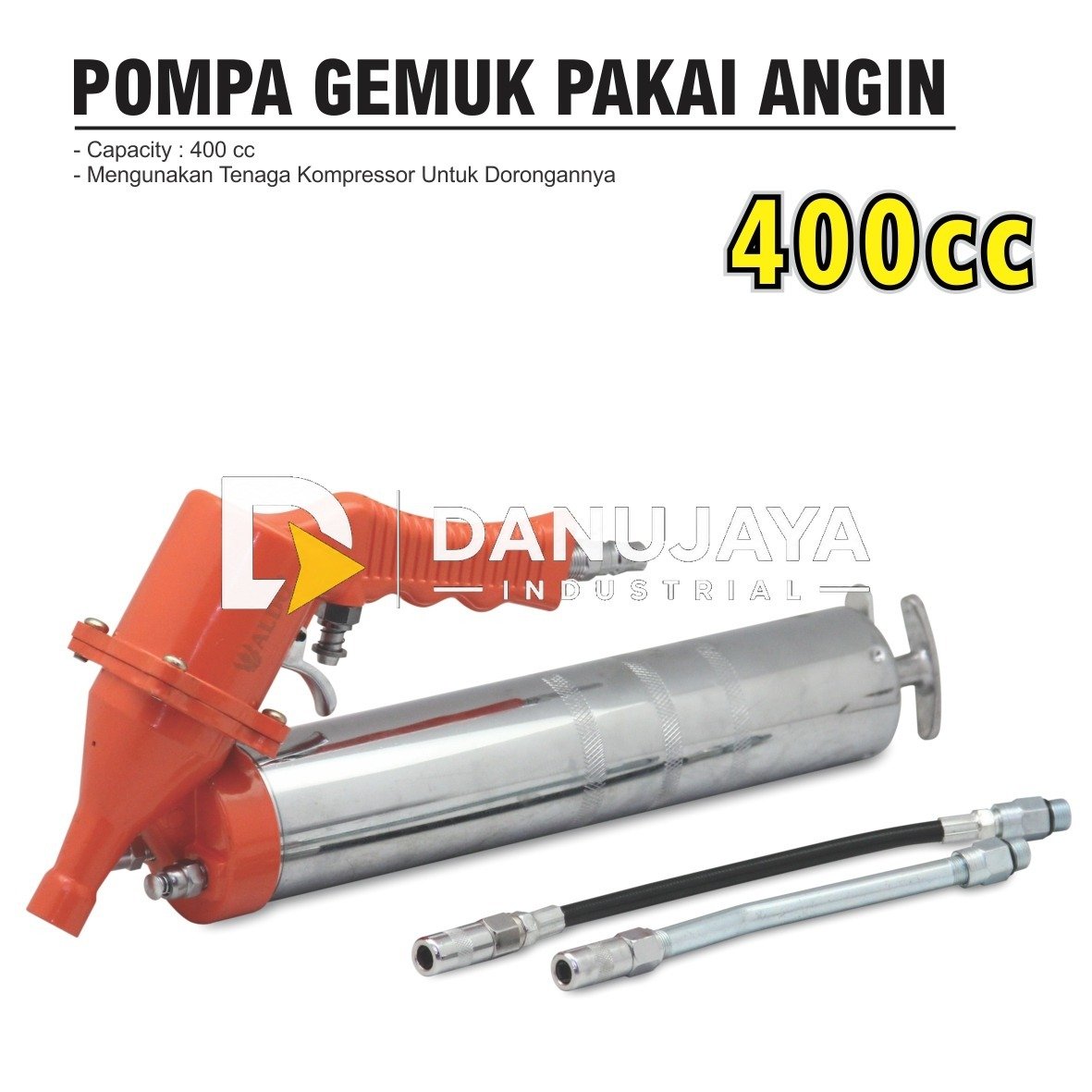SELANG POMPA GEMUK 400 MM HIGH PRESSURE / HOSE HAND GREASE GUN ALDO