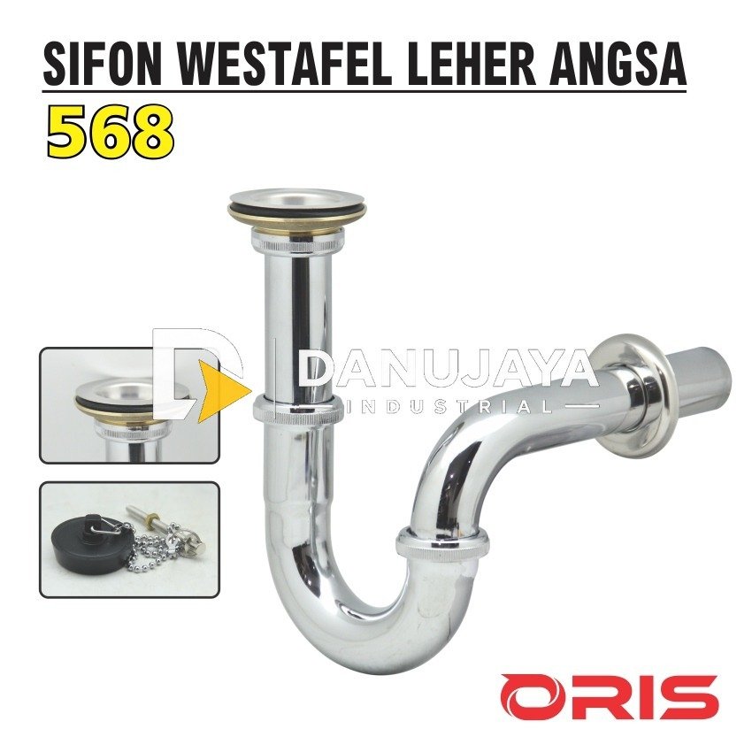 SIFON WASTAFEL LEHER ANGSA / TRAPS AND WASTES/ SIPHON / SIPON / PEMBUANGAN AIR WESTAFEL MERK ORIS