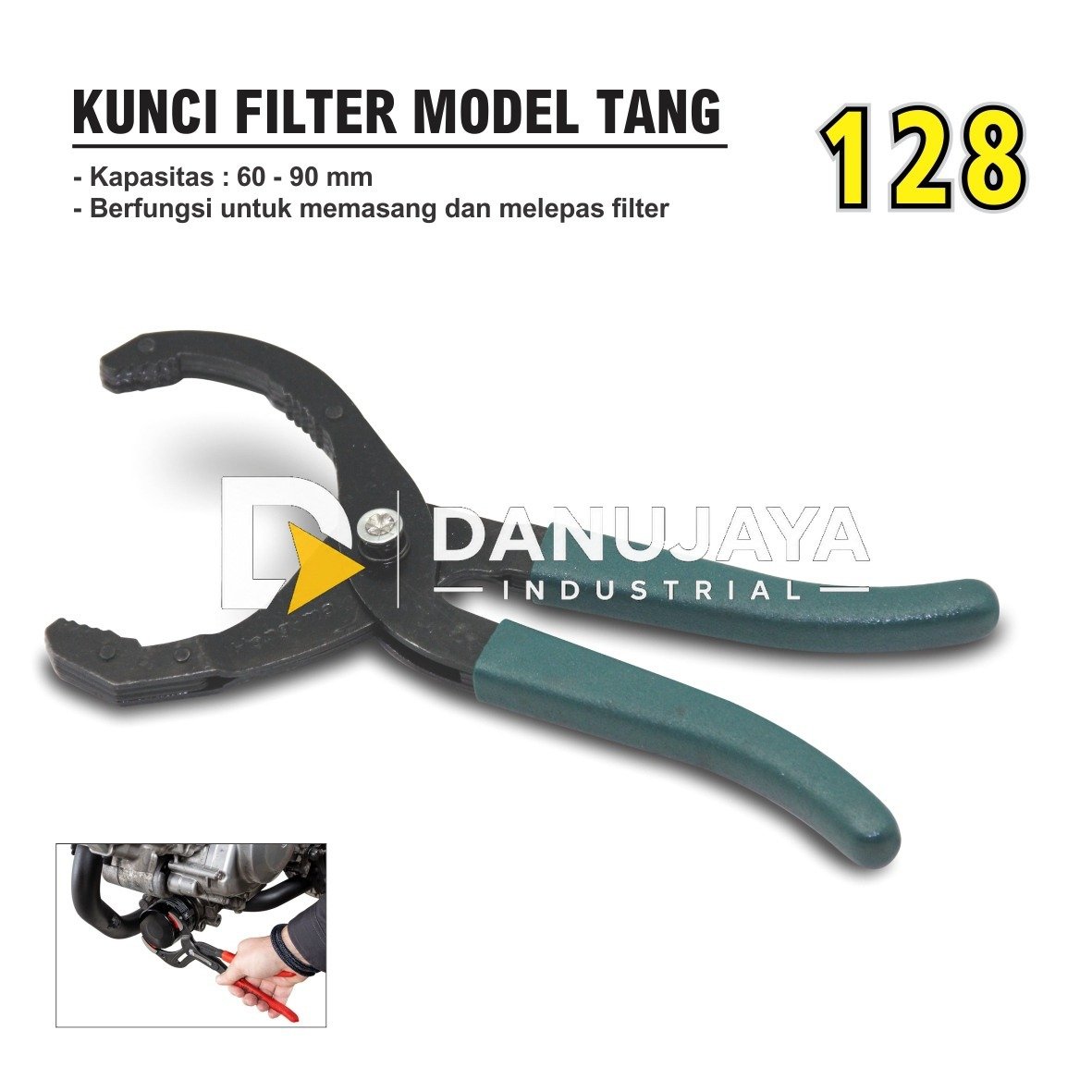 TANG BUAYA HANDLE KARET / TANG JEPIT / LOCKING PLIER MERK ALDO