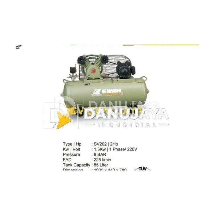 KOMPRESOR SWAN 2HP AIR COMPRESSOR SV 202