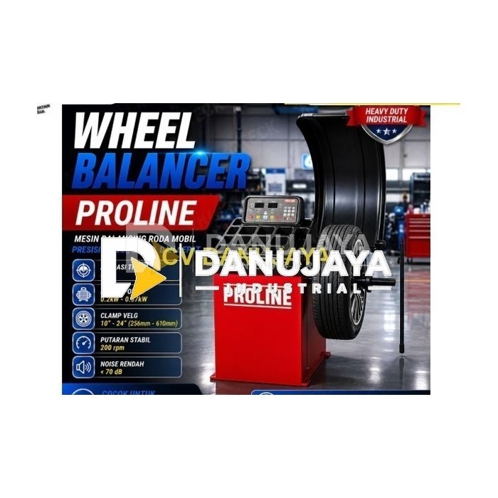 Wheel Balancer Proline Mesin Balancing Ban Mobil Akurat Alat Spooring Bengkel Profesional