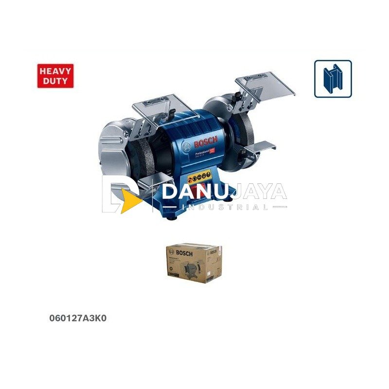 BOSCH PRO Gerinda Duduk Roda Ganda 6" - Bench Grinder 350W GBG 35-15 | Mesin Gerinda Menghaluskan Logam Besi - Garansi Resmi - 060127A3K0