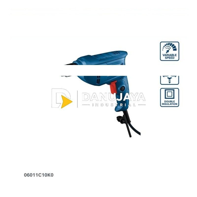 BOSCH PRO Mesin Bor Putar Listrik 10mm - Drill Driver 400 Watt GBM 400 | Bor Multifungsi untuk Kayu, Logam, Plastik - Garansi Resmi - 06011C10K0
