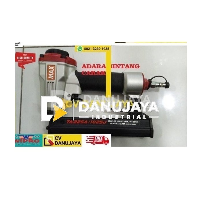 Air Nailer Staples Tembak Angin MAX TA-225A / 1025J Series